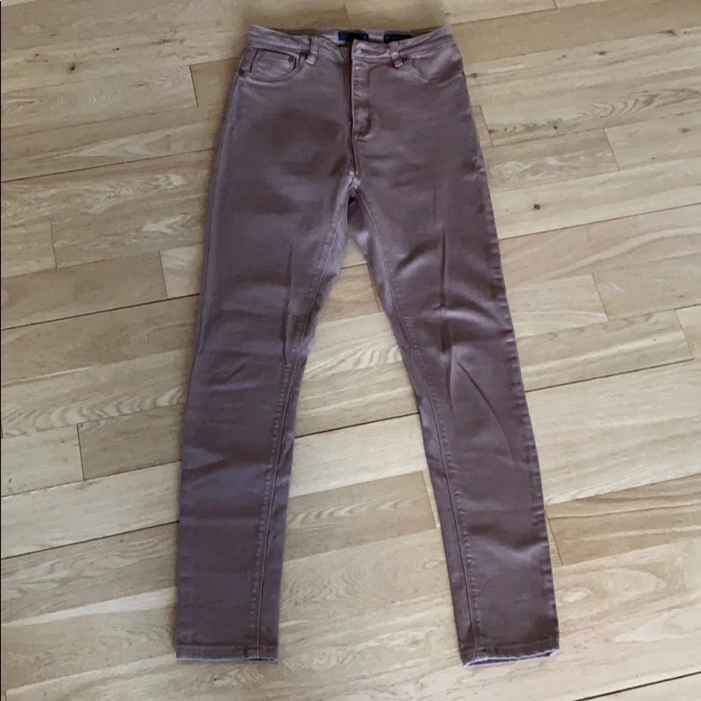 Never Worn Neutral High Rise Skinny Denim